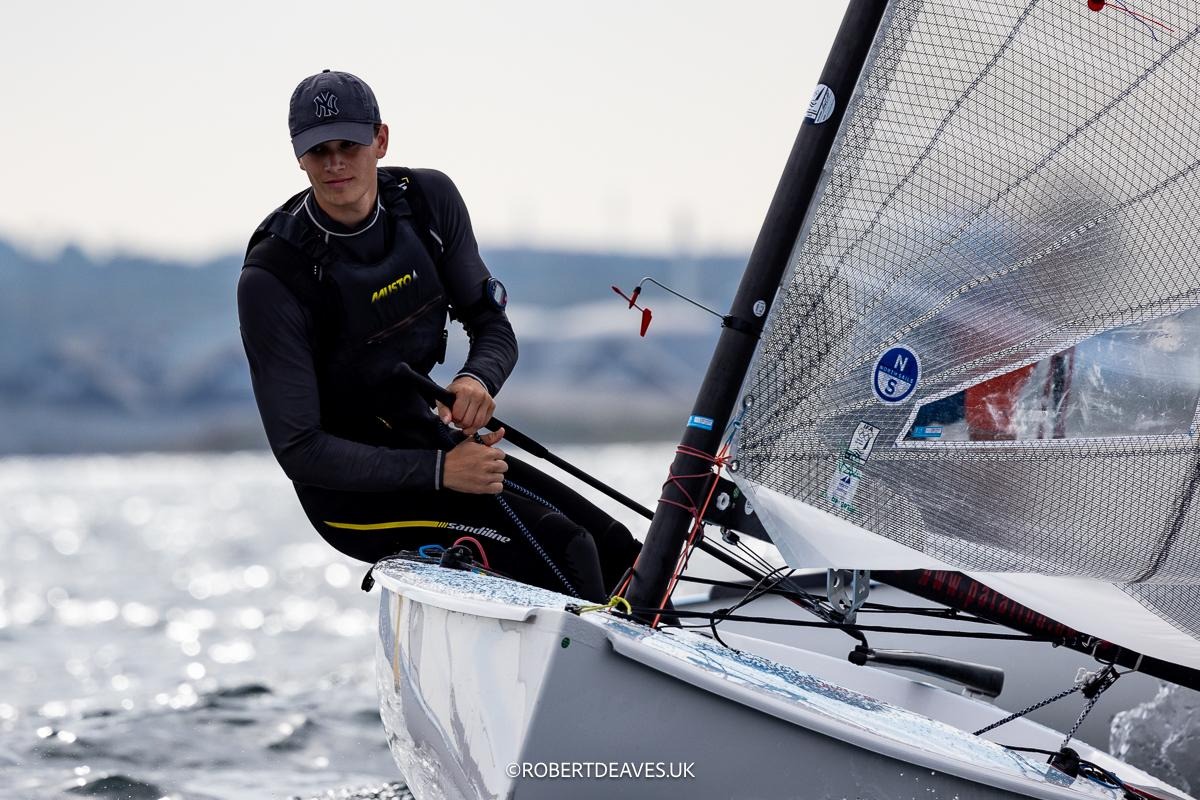 niclas perband segelt finn dinghy